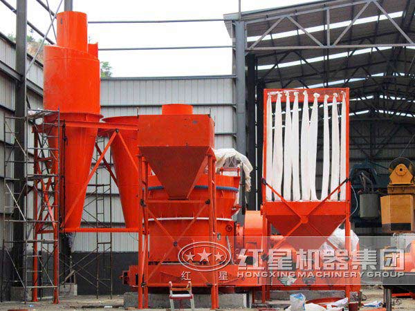 石灰石制粉、破碎都需要那些設(shè)備