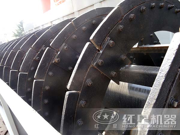 螺旋分級機(jī)局部細(xì)節(jié)