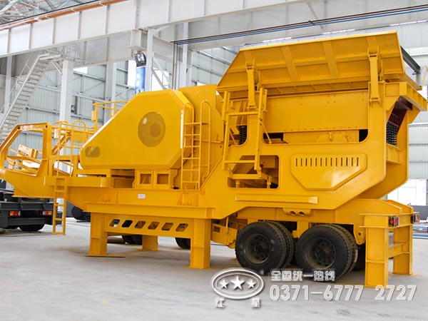 輪胎式移動破碎站哪兒有賣的？大概價格是多少