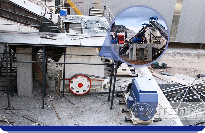 重錘破碎機應(yīng)用現(xiàn)場