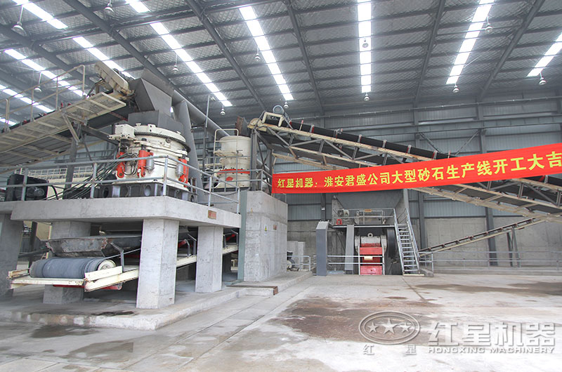 江蘇客戶破碎機工作現場