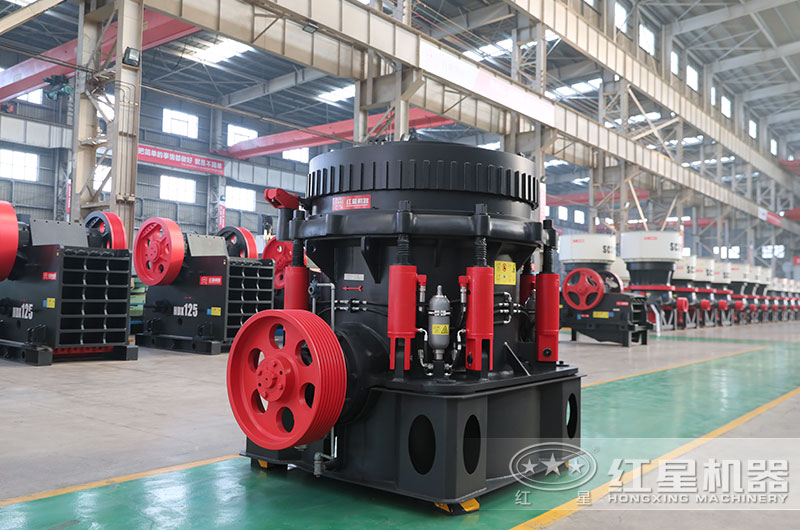 全液壓圓錐破碎機圖片