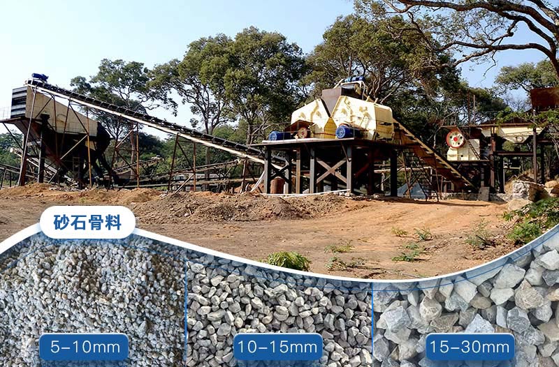 砂石料加工現場