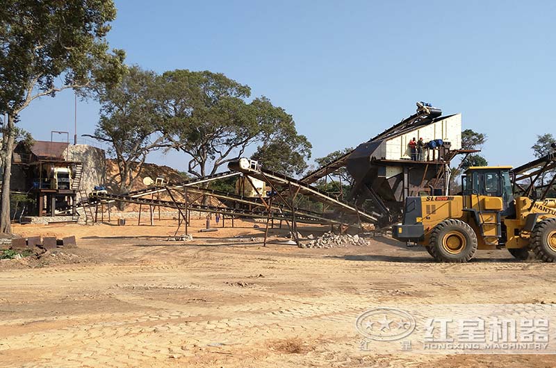 高料石子生產(chǎn)現(xiàn)場圖片