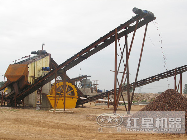 輪斗式洗砂機一小時可清洗160噸石粉嗎？大概會用多少水