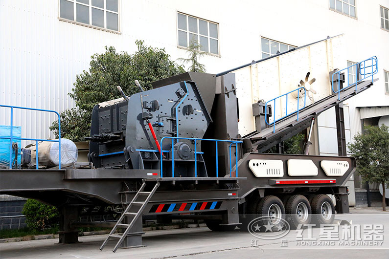 流動破石子機多少錢？生產(chǎn)環(huán)保嗎？（視頻現(xiàn)場直擊）