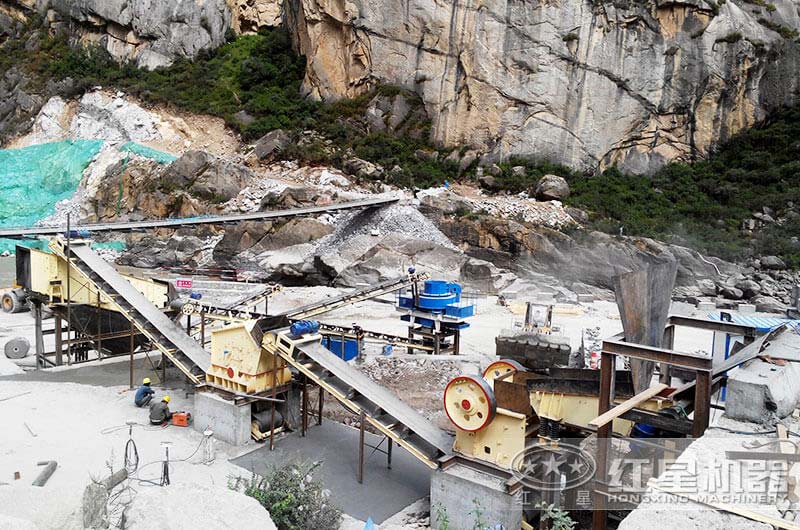 石英砂生產(chǎn)客戶現(xiàn)場(chǎng)