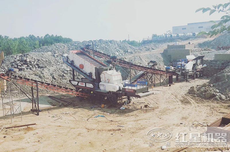 小型移動砂石機價格及生產(chǎn)視頻