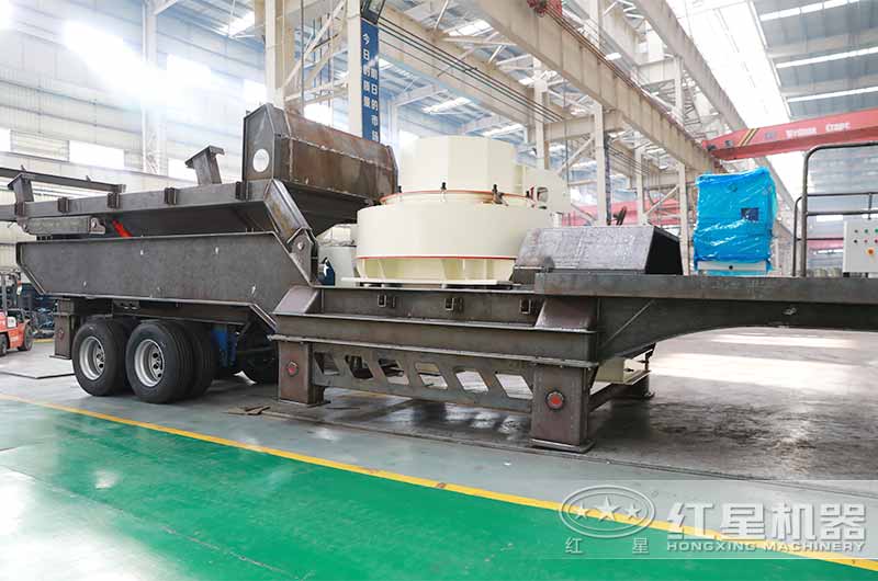 移動制砂機(jī)生產(chǎn)車間