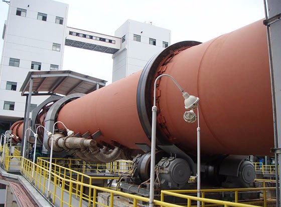 赤峰回轉(zhuǎn)窯膨潤土生產(chǎn)線案例